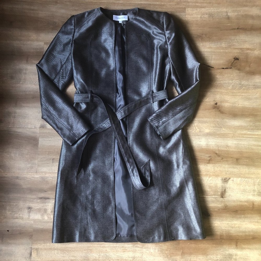 Calvin Klein Long Car Coat